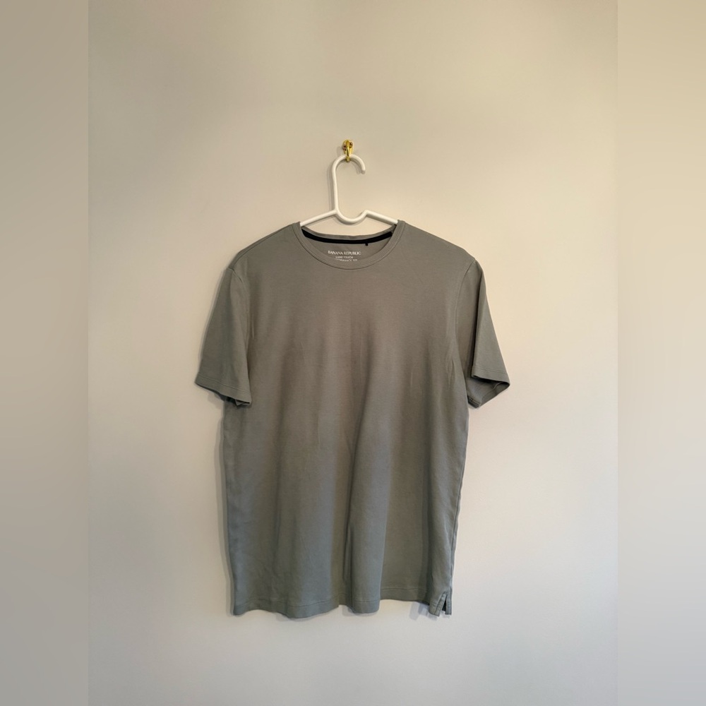 Banana Republic Green Men's Short Sleeve Tee